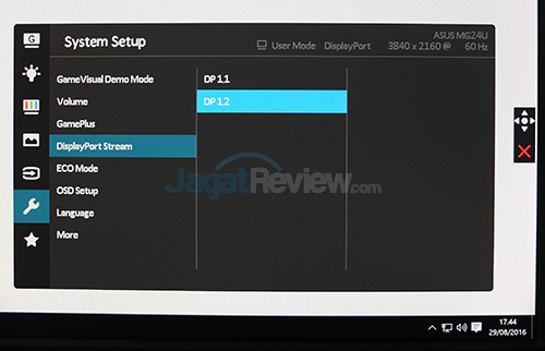 Hands-On Review: ASUS MG24UQ Gaming Monitor 23 asus-mg24uq-menu-40