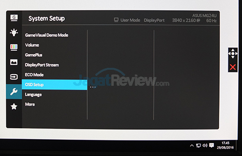 Hands-On Review: ASUS MG24UQ Gaming Monitor 25 asus-mg24uq-menu-43