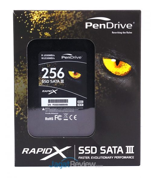 Kemasan tampak depan