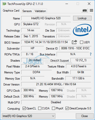 Review Notebook: HP 14-am015tx 8 hp-14-am015tx-gpuz-01