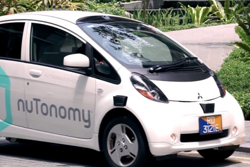 nutonomy self driving taxi service singapore