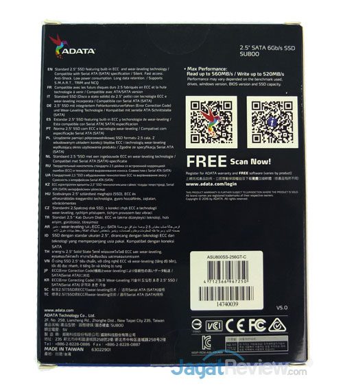 Review SSD Adata Ultimate SU800 256GB 3 dscf4005