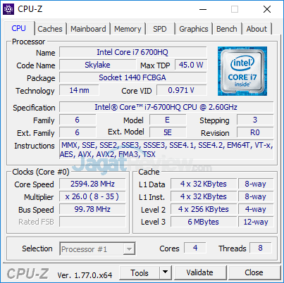 Review Notebook Gaming: Gigabyte P55W v6 3 gigabyte-p55w-v6-cpuz-02