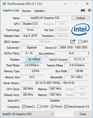 Review Notebook Gaming: Gigabyte P55W v6 8 gigabyte-p55w-v6-gpuz-02