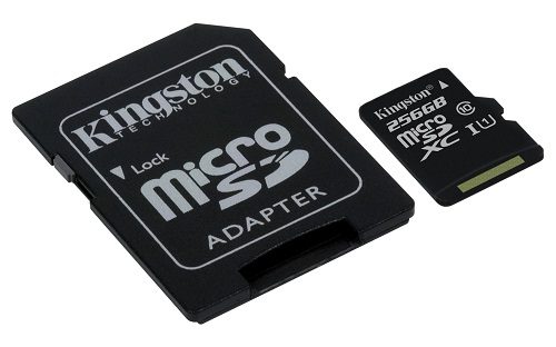 Direct Release: Kingston Meluncurkan Kartu microSDXC Class 10 UHS-I dengan Kapasitas 256GB 1 kingston-microsd-256gb-with-adapter