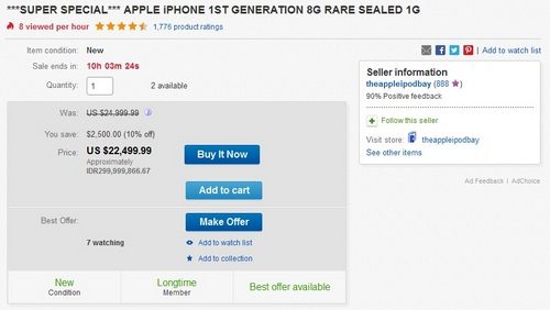 Harga iPhone Baru Capai Rp 300 Juta! 1 Harga iPhone Baru Capai Rp 300 Juta!