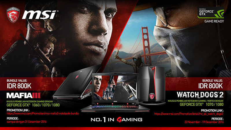 MSI Mafia X Watch Dogs 2