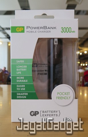 Review GP Portable PowerBank FN03M 3000mAh