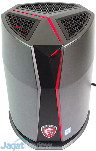 Review Mini PC Desktop: MSI Vortex G65VR 6RE SLI 6 MSI Vortex G65VR 6RE SLI LED Front
