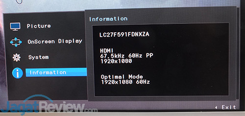 Samsung LC27F591FDNXZA Menu 56