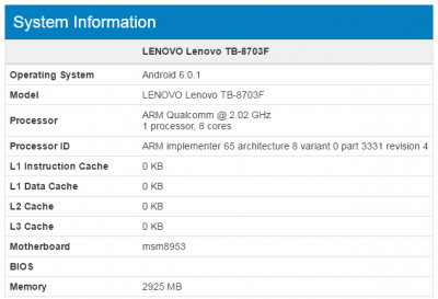 Lenovo Tab3 8 Plus Gunakan Snapdragon 625 1 Lenovo Tab3 8 Plus Gunakan Snapdragon 625