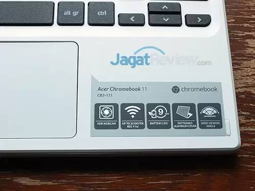Review Chromebook: Acer CB3-131-C457 2 Acer CB3-131-C457 Feature