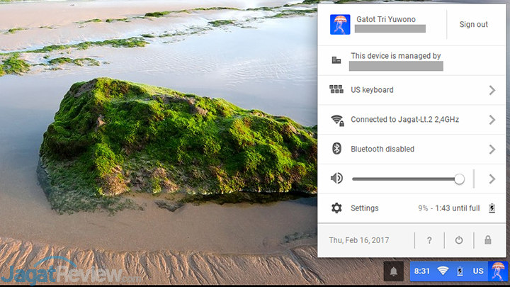 Review Chromebook: Acer CB3-131-C457 4 Acer CB3-131-C457 Menu v2