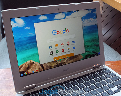 Review Chromebook: Acer CB3-131-C457 5 Acer CB3-131-C457 Screen
