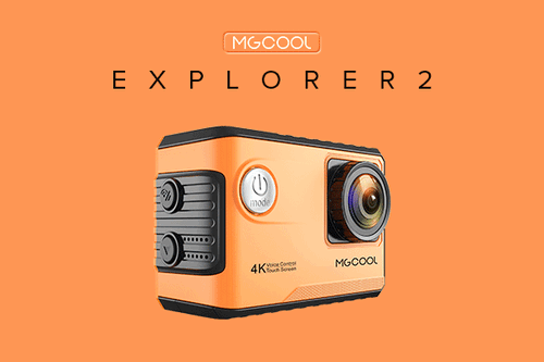 Direct Release: MGCOOL Explorer 2 - The World's Second 4K Action Camera Supporting Voice Control 1 Explorer 2