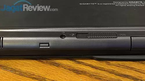 Gigabyte P35X v6 Battery Reset Button & ODD Lock Switch