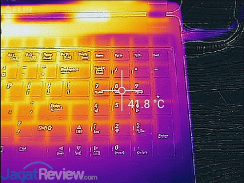 Review Notebook Gaming: Gigabyte P35X v6 29 Gigabyte P35X v6 FlirOne Image 03