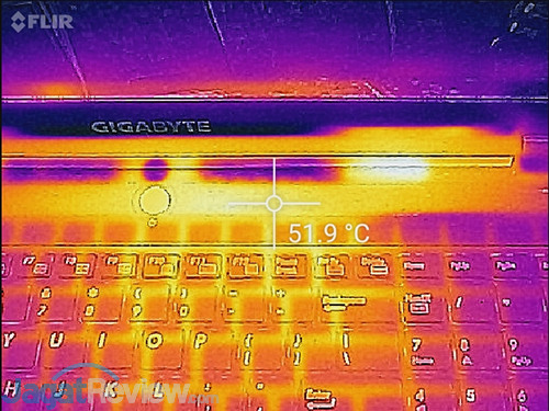 Review Notebook Gaming: Gigabyte P35X v6 33 Gigabyte P35X v6 FlirOne Image 08