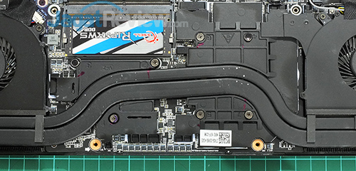 Gigabyte P35X v6 Heatsink