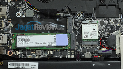 Gigabyte P35X v6 M.2 Slots & Wireless Module