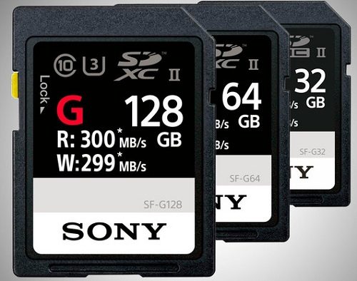 Sony Luncurkan SD Card Premium dengan Kecepatan Transfer 300 MB/s 1 SD Card Sony