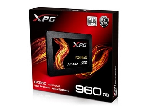 Adata Hadirkan SSD Baru dari Seri XPG Berbasis 3D NAND 32 SX950
