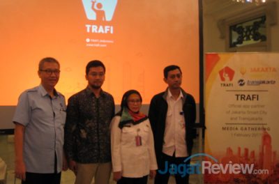 Trafi Resmi Ditunjuk Sebagai Mitra Jakarta Smart City dan Transjakarta
