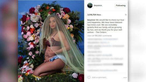 Beyoncé Gebrak Rekor Like Terbanyak di Instagram 1 Beyoncé Gebrak Rekor Like Terbanyak di Instagram