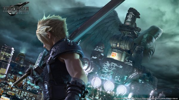 ff vii remake key visual