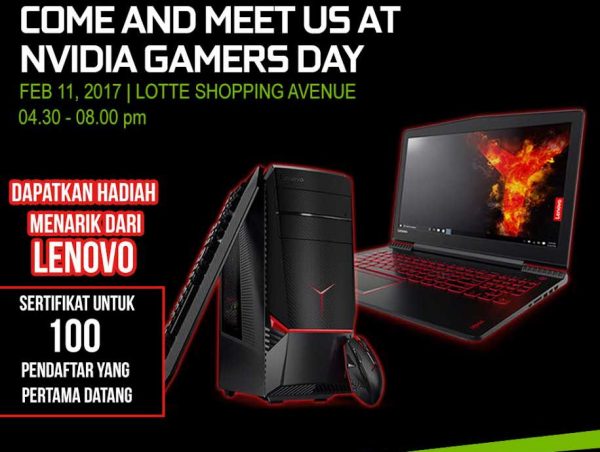Sambut Gamers Day, Lenovo – NVIDIA – Jagat Selenggarakan Techno Update! 25 nvidia gamers day 1