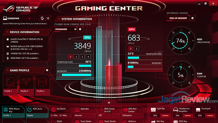 Review Notebook Gaming: ASUS ROG GX800VH 1 ASUS ROG GX800 Gaming Center 01