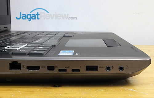 Review Notebook Gaming: ASUS ROG GX800VH 6 ASUS ROG GX800 Left Ports 01