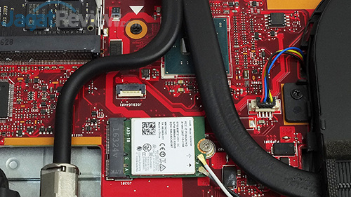 Review Notebook Gaming: ASUS ROG GX800VH 12 ASUS ROG GX800 Wireless Card & PCH