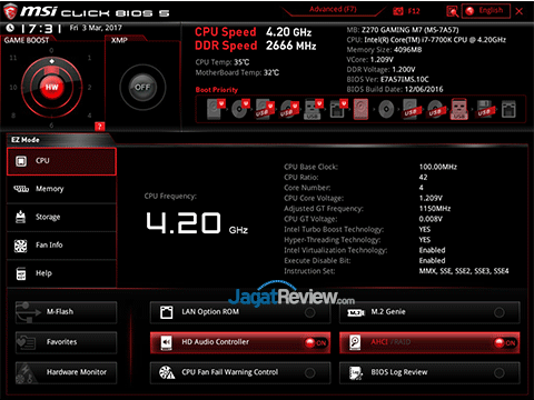 BIOS-EZ Mode