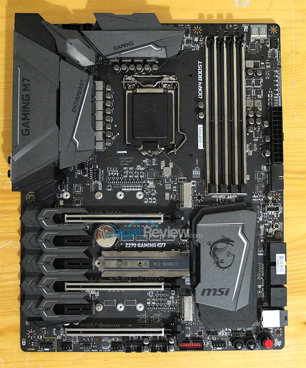 HandsOn Review Motherboard MSI Z270 Gaming M7 • Jagat Review