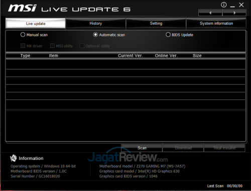 MSI-Live-Update