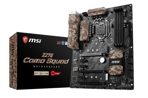 MSI Hadirkan Produk Gaming Series MSI Z270 Camo Squad