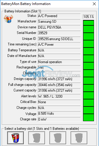Dell Inspiron 11 3179 Battery