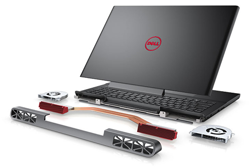 Review Notebook Gaming: Dell Inspiron 15 Gaming 7567 15 Dell Inspiron 15 Gaming 7567 Cooler
