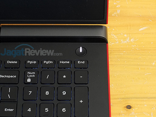 Review Notebook Gaming: Dell Inspiron 15 Gaming 7567 10 Dell Inspiron 15 Gaming 7567 Power Button