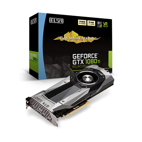 ELSA GTX 1080 Ti FE - 1480 1582 11010