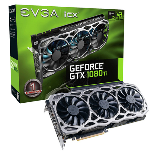 EVGA GTX 1080 Ti FTW3 Gaming - 1569 1683 11016