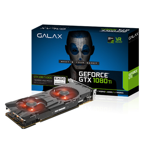 GALAX GTX 1080 Ti EXOC - 1531 1645 11010