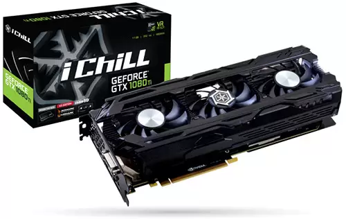 Parade VGA NVIDIA GeForce GTX 1080 Ti 7 INNO3D iChill GTX 1080 Ti X3 Ultra - 1607 1721 11400