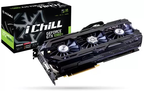 Parade VGA NVIDIA GeForce GTX 1080 Ti 9 INNO3D iChill GTX 1080 Ti X4 Ultra - 1607 1721 11400