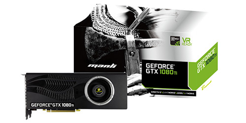 Parade VGA NVIDIA GeForce GTX 1080 Ti 10 MANLI GTX 1080 Ti FE - 1480 1582 11010
