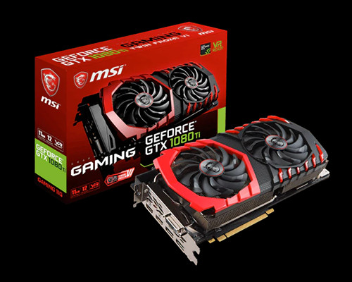 Parade VGA NVIDIA GeForce GTX 1080 Ti 18 MSI GTX 1080 Ti Gaming - Silence 1480 1582 11010 Gaming 1493 1607 11010 OC 1506 1620 11010