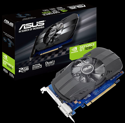 ASUS Phoenix GT 1030 2 GB GDDR5 Gaming 1228 1468 OC 1266 1506 6008