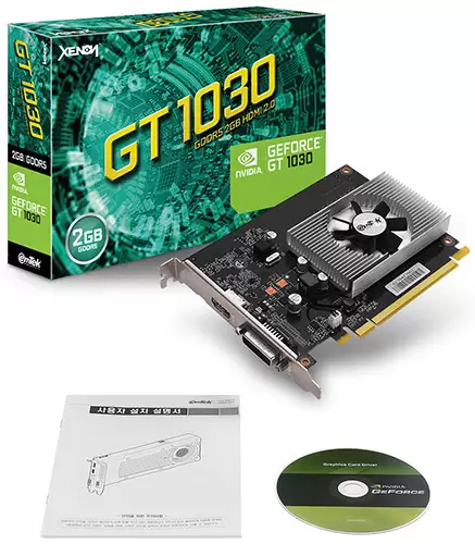 Emtek Xenon GT 1030 2 GB GDDR5 1227 1468 6008