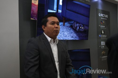 Ubay Bayanudin, Senior Product Marketing Manager TV and Audio Visual, PT Samsung Electronic Indonesia